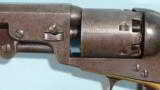 CIVIL WAR ERA COLT MODEL 1849 LARGE GUARD .31 CAL. POCKET REVOLVER MFG. 1861.
- 2 of 8