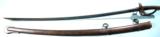 CLEMENT & JUNG U.S. MODEL 1840 HEAVY CAVALRY SABER AND SCABBARD CIRCA 1861.
- 4 of 6