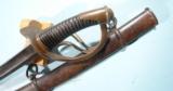 CLEMENT & JUNG U.S. MODEL 1840 HEAVY CAVALRY SABER AND SCABBARD CIRCA 1861.
- 5 of 6
