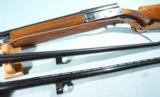 BELGIAN F.N. BROWNING A5 OR A-5 LIGHT 12 SEMI AUTO SHOTGUN WITH 3 BARRELS CIRCA 1968.
- 8 of 8