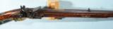 EXCEPTIONAL CONTEMPORARY FLINTLOCK LONGRIFLE IN THE STYLE OF FREDERICK SELL OF YORK, PENNSYLVANIA. - 7 of 11
