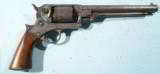 NICE CIVIL WAR STARR MODEL 1863 SINGLE ACTION .44 CAL. PERC. ARMY REVOLVER. - 1 of 10