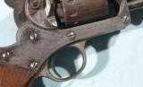 NICE CIVIL WAR STARR MODEL 1863 SINGLE ACTION .44 CAL. PERC. ARMY REVOLVER. - 9 of 10