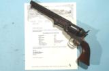 EXCELLENT CIVIL WAR ERA COLT MODEL 1851 NAVY REVOLVER WITH JANUARY 1861 DATE FACTORY LETTER. - 1 of 11