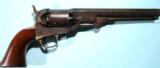 EXCELLENT CIVIL WAR ERA COLT MODEL 1851 NAVY REVOLVER WITH JANUARY 1861 DATE FACTORY LETTER. - 2 of 11