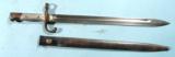 ARGENTINE MODEL 1891 MAUSER ALLOY BAYONET & SCABBARD.
- 1 of 3