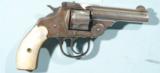 IVER JOHNSON U.S. REVOLVER CO. BREAK TOP .32S&W NICKEL REVOLVER WITH PEARL GRIPS. - 2 of 4
