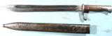 WW1 MAUSER GERMAN PRUSSIAN MODEL 1898/05 BUTCHER BAYONET AND SCABBARD FOR THE GEWEHR 98 RIFLE. - 2 of 3