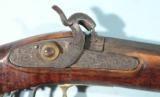 NORTHERN WEST VIRGINIA PERCUSSION HALF STOCK RIFLE CIRCA 1860’S. - 4 of 10