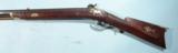 NORTHERN WEST VIRGINIA PERCUSSION HALF STOCK RIFLE CIRCA 1860’S. - 8 of 10
