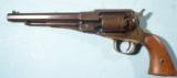 FINE CIVIL WAR REMINGTON PERCUSSION NEW MODEL NAVY REVOLVER CA. 1863. - 2 of 10