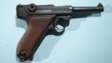 EARLY DWM MILITARY LUGER 9MM PISTOL DATED 1912 WITH REGIMENTAL MARKING. - 1 of 9