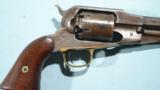 CIVIL WAR REMINGTON NEW MODEL .44 CAL. PERCUSSION ARMY REVOLVER CIRCA 1863.- 5 of 8
