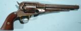 CIVIL WAR REMINGTON NEW MODEL .44 CAL. PERCUSSION ARMY REVOLVER CIRCA 1863.- 2 of 8