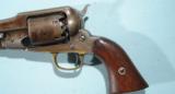 CIVIL WAR REMINGTON NEW MODEL .44 CAL. PERCUSSION ARMY REVOLVER CIRCA 1863.- 4 of 8