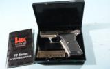 RARE NICKEL HECKLER & KOCH H&K P7 PSP OR P7M8 9MM FACTORY PISTOL IN ORIG. BOX.- 2 of 5