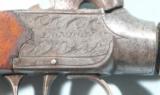 DURS EGG PERCUSSION TURN-BARREL POCKET OR BOOT PISTOL, CIRCA MID 1800'S. - 4 of 6