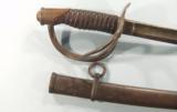 MANSFIELD & LAMB U.S. MODEL 1860 CAVALRY SABER & SCABBARD, DATED 1864.
- 3 of 5