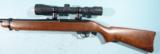 EARLY RUGER .44 CARBINE IN .44REM MAG WITH SCOPE, CIRCA 1966. - 4 of 6