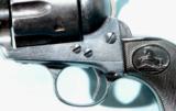 COLT SINGLE ACTION ARMY .45 CAL. 4 ¾” REVOLVER CIRCA 1901 WITH ATCHISON, KANSAS FACTORY LETTER.- 2 of 10