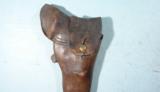 EARLY CIVIL WAR ERA COLT U.S. MILITARY 3RD MODEL DRAGOON REVOLVER HOLSTER CA. 1855-63. - 4 of 6