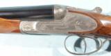 UNFIRED A. FRANCOTTE BOXLOCK 12GA. 30" SIDE BY SIDE DUCK SHOTGUN WITH SIDEPLATES, CIRCA 1961.- 5 of 11