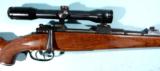 LIKE NEW UNFIRED FRANZ SODIA MAUSER ACTION .30-06 SPORTING RIFLE WITH SWAROVSKI CLAW MOUNT SCOPE, CIRCA 1967. - 4 of 13