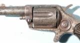 SEMI-RELIC COLT COP & THUG .41 CAL. CF POCKET REVOLVER CA. 1880’S.- 6 of 7