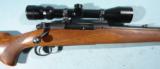 PRE-64 WINCHESTER MODEL 70 FW FEATHERWEIGHT .270WIN RIFLE WITH SCOPE, CIRCA 1955. - 2 of 7
