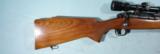 PRE-64 WINCHESTER MODEL 70 FW FEATHERWEIGHT .270WIN RIFLE WITH SCOPE, CIRCA 1955. - 4 of 7