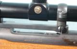 PRE-64 WINCHESTER MODEL 70 FW FEATHERWEIGHT .270WIN RIFLE WITH SCOPE, CIRCA 1955. - 3 of 7