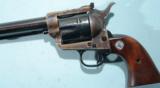 LIKE NEW 2ND GEN. COLT OLD MODEL NEW FRONTIER .357MAG 7 1/2" SINGLE ACTION REVOLVER, CIRCA 1966.
- 4 of 7