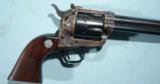 LIKE NEW 2ND GEN. COLT OLD MODEL NEW FRONTIER .357MAG 7 1/2" SINGLE ACTION REVOLVER, CIRCA 1966.
- 6 of 7