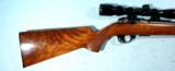 EARLY 1ST YEAR BROWNING T BOLT OR T-BOLT .22LR BOLT ACTION RIFLE WITH SCOPE, CIRCA 1965.
- 2 of 7