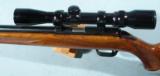 EARLY 1ST YEAR BROWNING T BOLT OR T-BOLT .22LR BOLT ACTION RIFLE WITH SCOPE, CIRCA 1965.
- 6 of 7
