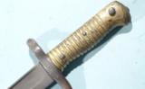 FRENCH MODEL 1866 CHASSEPOT SABER BAYONET DATED 1874. - 5 of 6