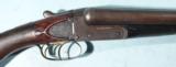 WILLIAM CASHMORE DOUBLE 12 GAUGE SHOTGUN VERY SIMILAR TO ANNIE OAKLEY’S CASHMORE SHOTGUNS CIRCA 1880’S. - 2 of 11
