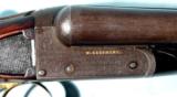 WILLIAM CASHMORE DOUBLE 12 GAUGE SHOTGUN VERY SIMILAR TO ANNIE OAKLEY’S CASHMORE SHOTGUNS CIRCA 1880’S.