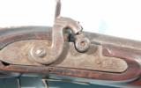 BOWN & TETLEY, PITTSBURGH, PA. PERCUSSION HALF STOCK RIFLE CIRCA 1850’S.- 10 of 12
