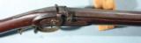 BOWN & TETLEY, PITTSBURGH, PA. PERCUSSION HALF STOCK RIFLE CIRCA 1850’S.- 6 of 12