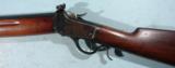WINCHESTER LOW WALL MODEL 1885 U.S. WINDER .22 SHORT CAL. TRAINING RIFLE CIRCA 1917. - 7 of 10
