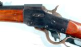 SCARCE BULLARD TAKE-DOWN SINGLE SHOT .45-85 BULLARD CAL. HUNTING RIFLE CIRCA 1880’S.- 7 of 10