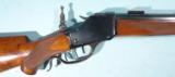WINCHESTER MODEL 1885 DELUXE HIGH WALL .30-40 KRAG (.30 U.S.) RIFLE CIRCA 1895. - 3 of 12