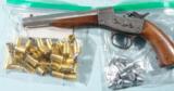 SCARCE REMINGTON U.S. NAVY MODEL 1867 ROLLING BLOCK .50 CF CAL. PISTOL CIRCA EARLY 1870’S.- 1 of 9