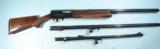 LIKE NEW BROWNING A5 OR A-5 12GA. MAGNUM TWELVE SEMI-AUTO SHOTGUN WITH THREE SETS OF BARRELS, CIRCA 1982. - 1 of 7