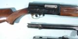 LIKE NEW BROWNING A5 OR A-5 12GA. MAGNUM TWELVE SEMI-AUTO SHOTGUN WITH THREE SETS OF BARRELS, CIRCA 1982. - 2 of 7