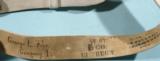 IDENTIFIED AND RARE BAKER & MCKENNY U.S. PATTERN 1839 BUFF SHOULDER BELT WITH EAGLE PLATE.
- 5 of 7