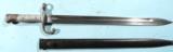 ARGENTINE MODEL 1891 MAUSER ALLOY BAYONET & SCABBARD. - 2 of 4