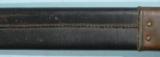 MINT U.S. MODEL 1855 SABER OR SWORD BAYONET SCABBARD FOR 1855 RIFLE MUSKET.
- 8 of 8