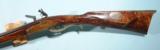 EXCEPTIONAL CONTEMPORARY FLINTLOCK LONGRIFLE IN THE STYLE OF FREDERICK SELL OF YORK, PENNSYLVANIA. - 4 of 11